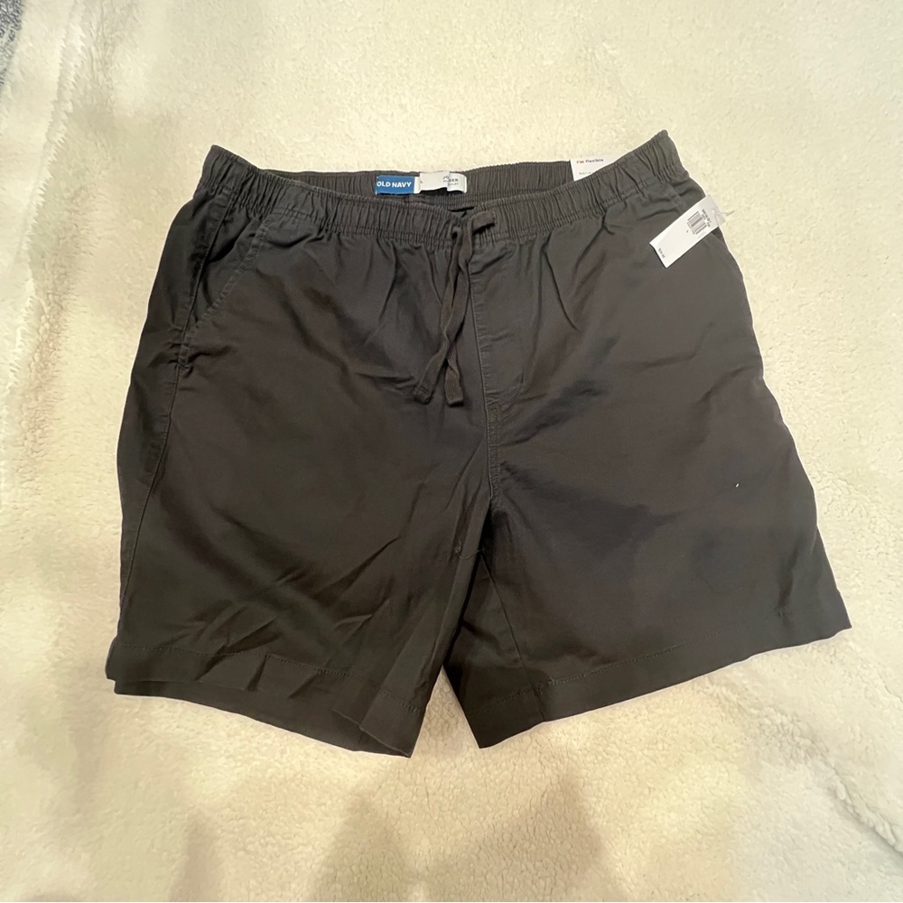 Old Navy Charcoal Elastic Waist jogger Shorts
